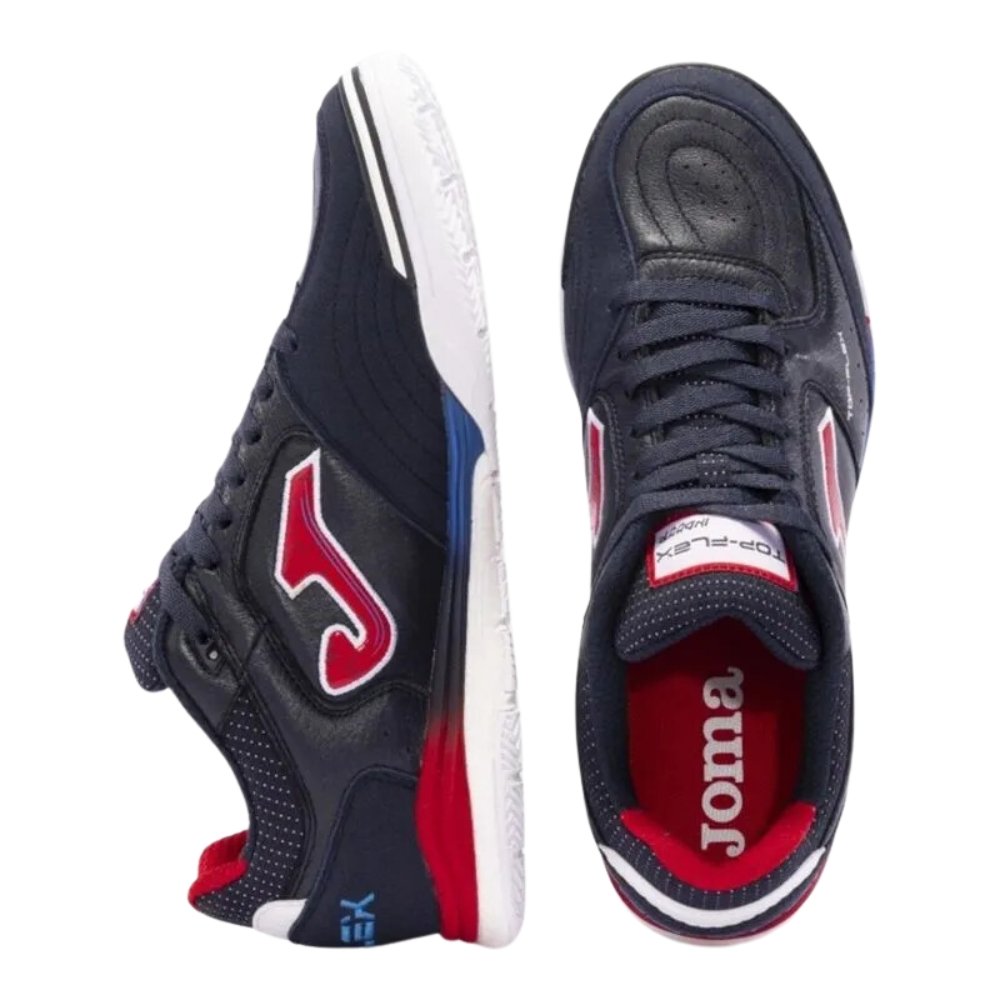 Chuteira Joma Top Flex Rebound Futsal - Azul Escuro