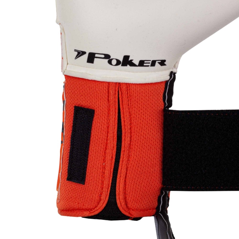 Luva Poker de Campo Profissional Champion 9 - Laranja e Preto
