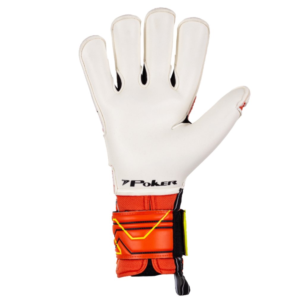 Luva Poker de Campo Profissional Champion 9 - Laranja e Preto