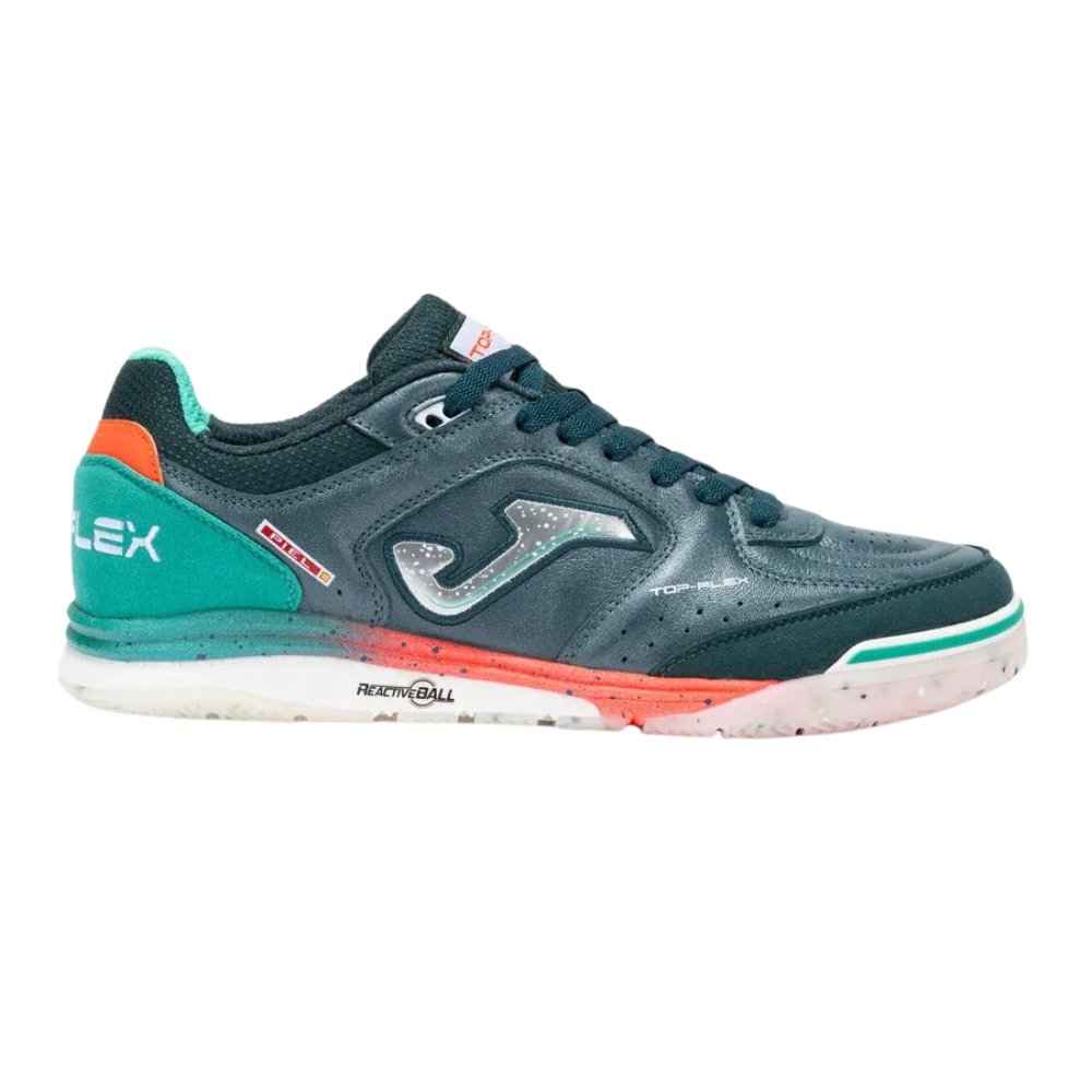 Chuteira Joma Indoor Futsal Top Flex Rebound - Verde